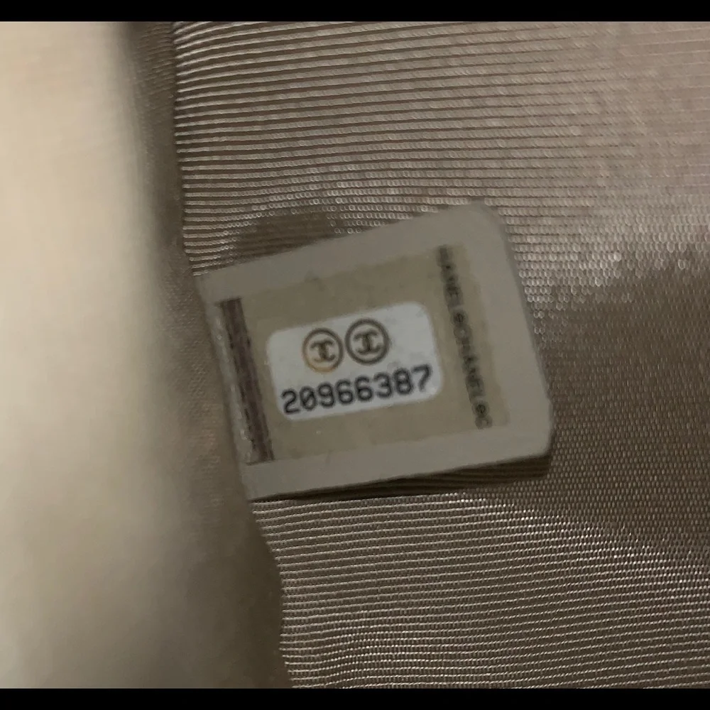 CHANEL Light Beige Large Shopping >30 CM